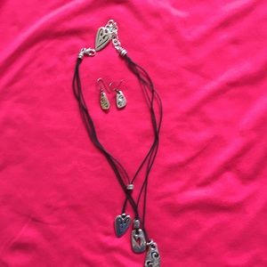 Brighton necklace and earring set